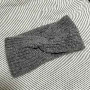 Zara Gray Knit Ear Warmer